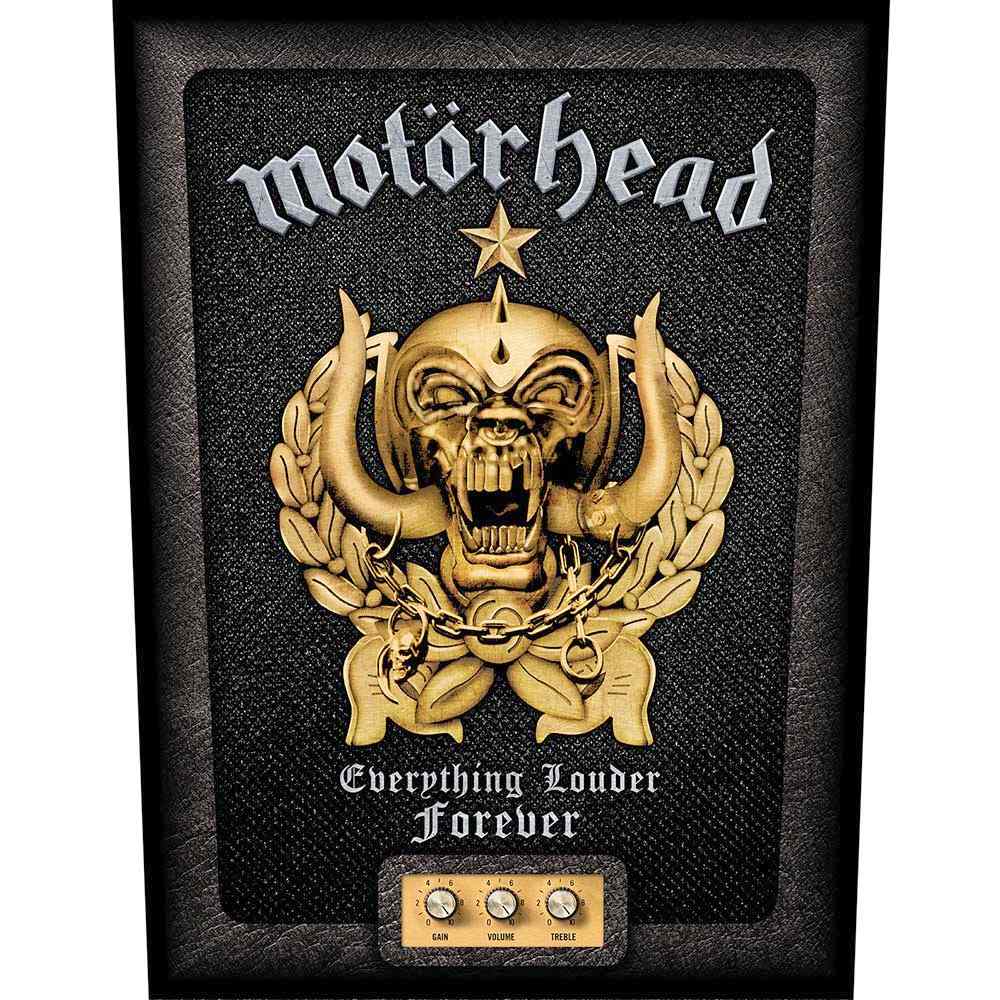 Motorhead - Everything Louder Forever Patch arrière - Noir